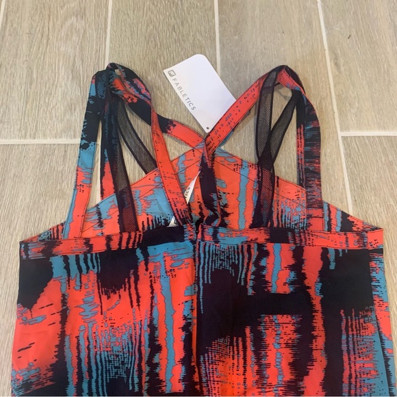 NWT $85 Fabletics Multicolor Romper - Picture 5 of 5